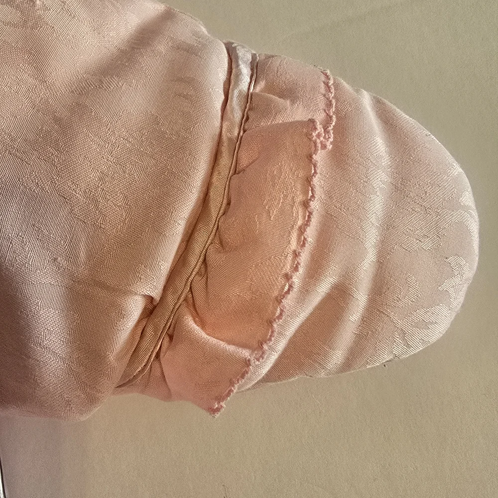 Vintage Quiltex NWT Pink Baby Snowsuit Winter Clean Infant Adorable Size 3-6 M